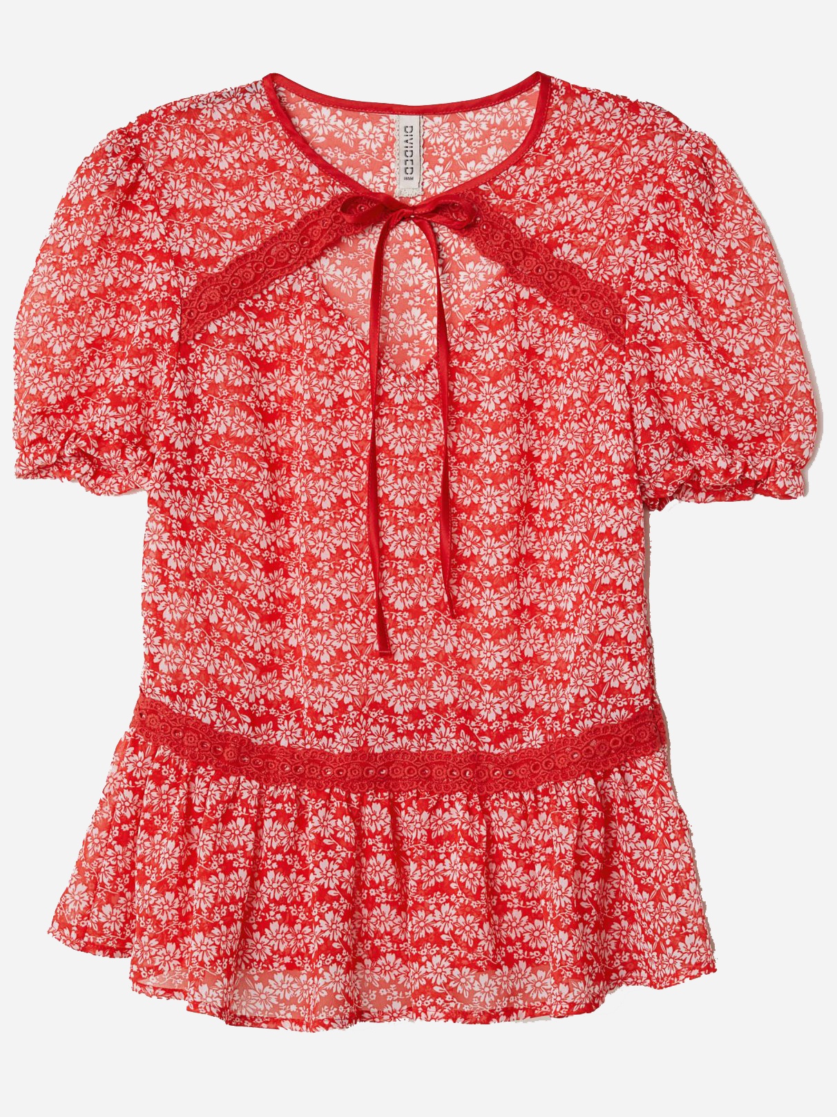 

Блузка H&M KK6073697 42 Красная