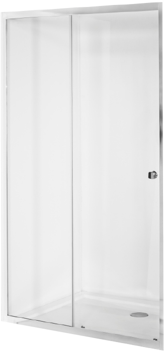 

Душевая дверь BESCO Duo-Slide 140x195 хром