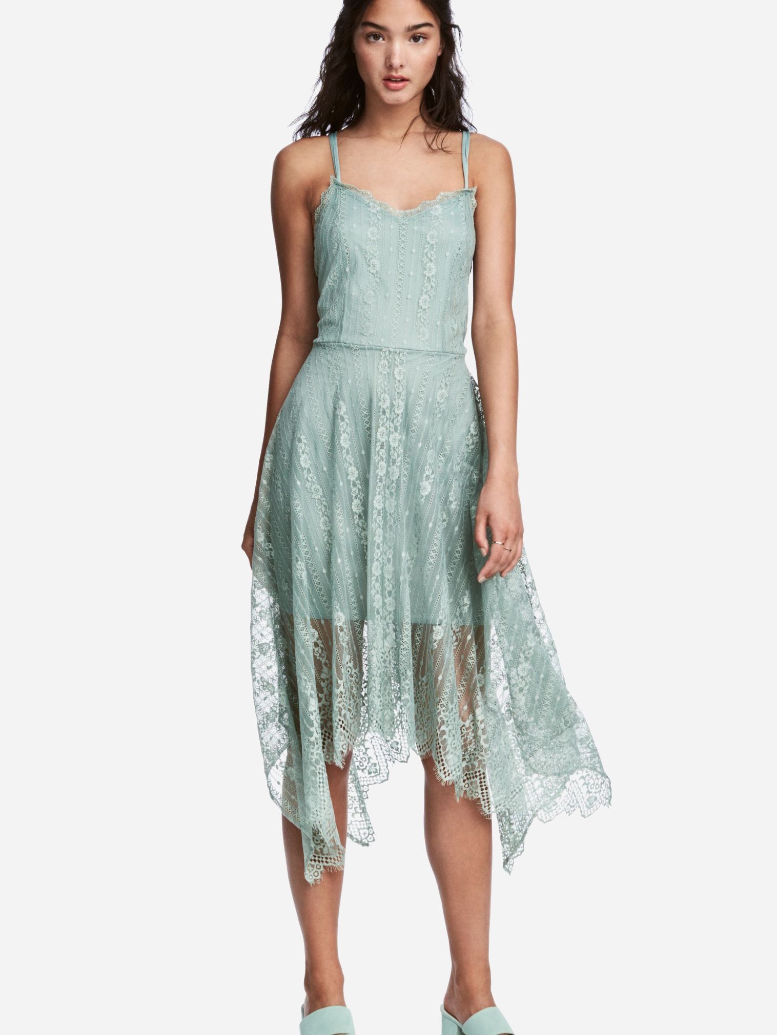 

Платье H&M KK4877245 38 Зеленое