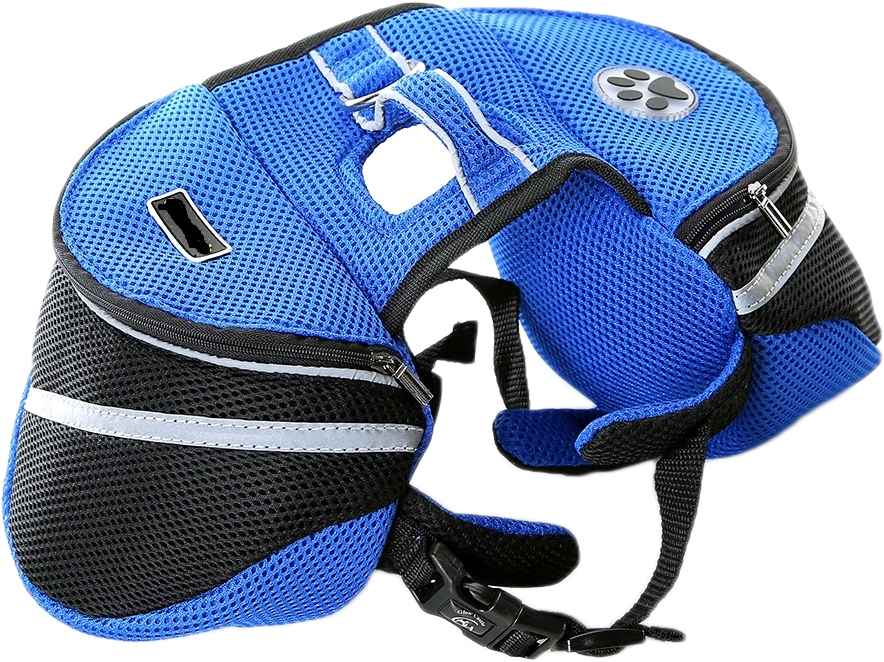 

Походная сумка-рюкзак для собак Alisbag L 75-90 см Синяя (2000059124014)