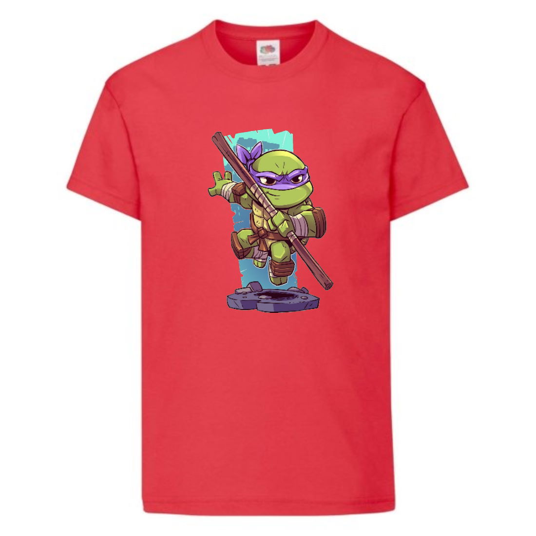 

Футболка детская Черепашки Ниндзя 0014 (Ninja Turtles) красная (NTS rd 0014) 104 см