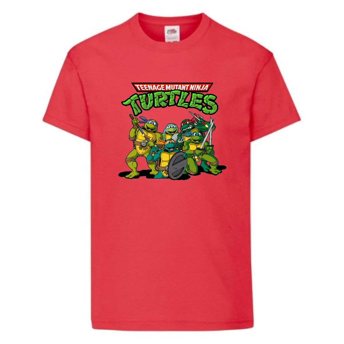 

Футболка детская Черепашки Ниндзя 004 (Ninja Turtles) красная (NTS rd 004) 104 см