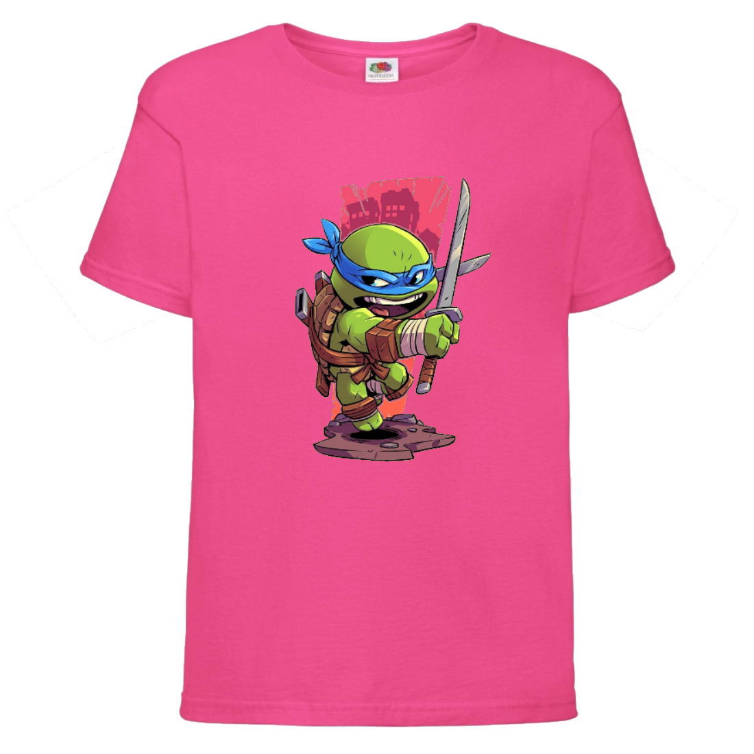 

Футболка детская Черепашки Ниндзя 0017 (Ninja Turtles) розовая (NTS pnc 0017) 104 см