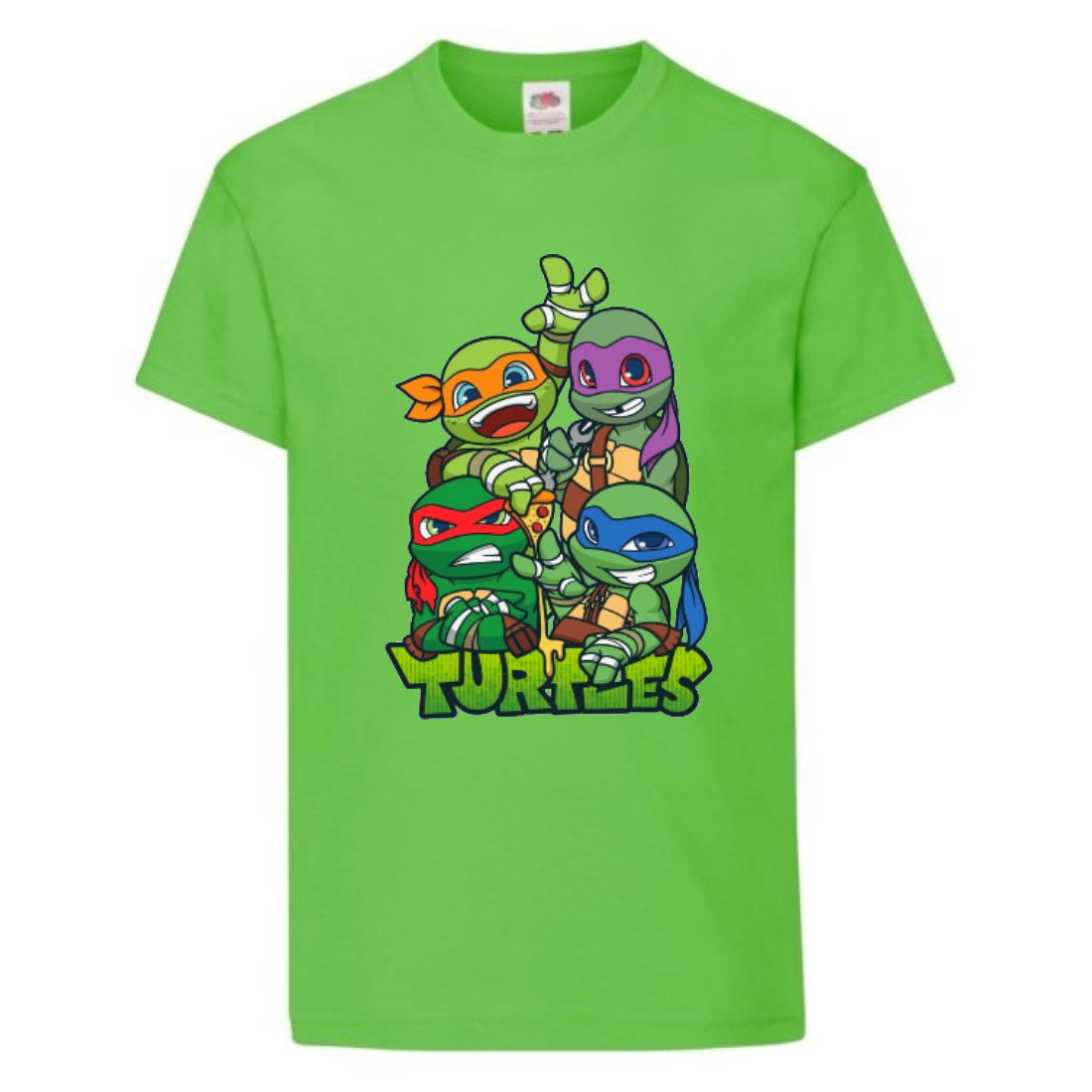 

Футболка детская Черепашки Ниндзя 0023 (Ninja Turtles) светлозеленая (NTS lgrn 0023) 104 см