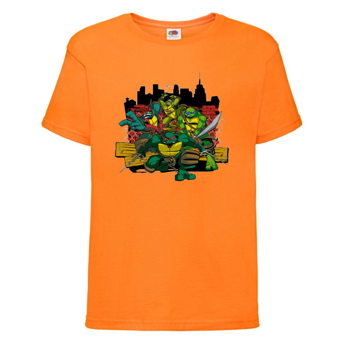 

Футболка детская Черепашки Ниндзя 0018 (Ninja Turtles) оранжевая (NTS orn 0018) 104 см