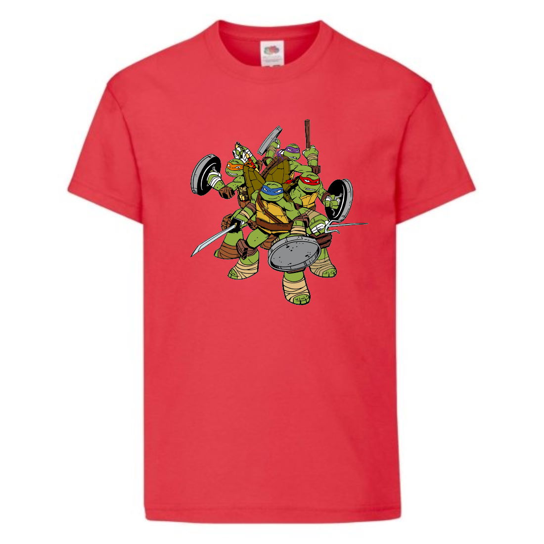 

Футболка детская Черепашки Ниндзя 003 (Ninja Turtles) красная (NTS rd 003) 104 см