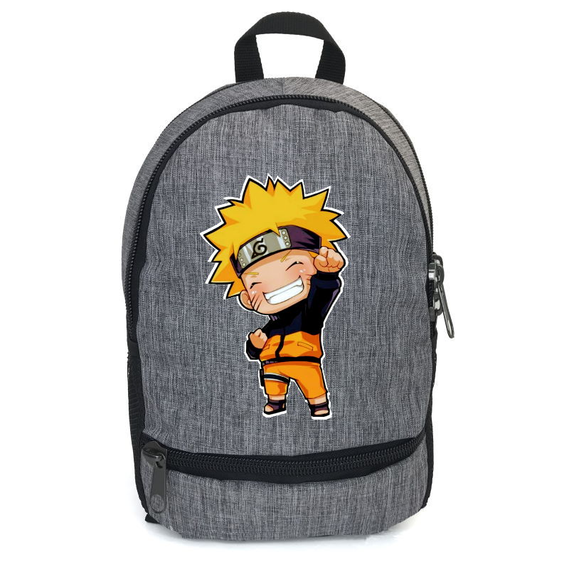 

Рюкзак Наруто Cappuccino Toys серый (Naruto-03)
