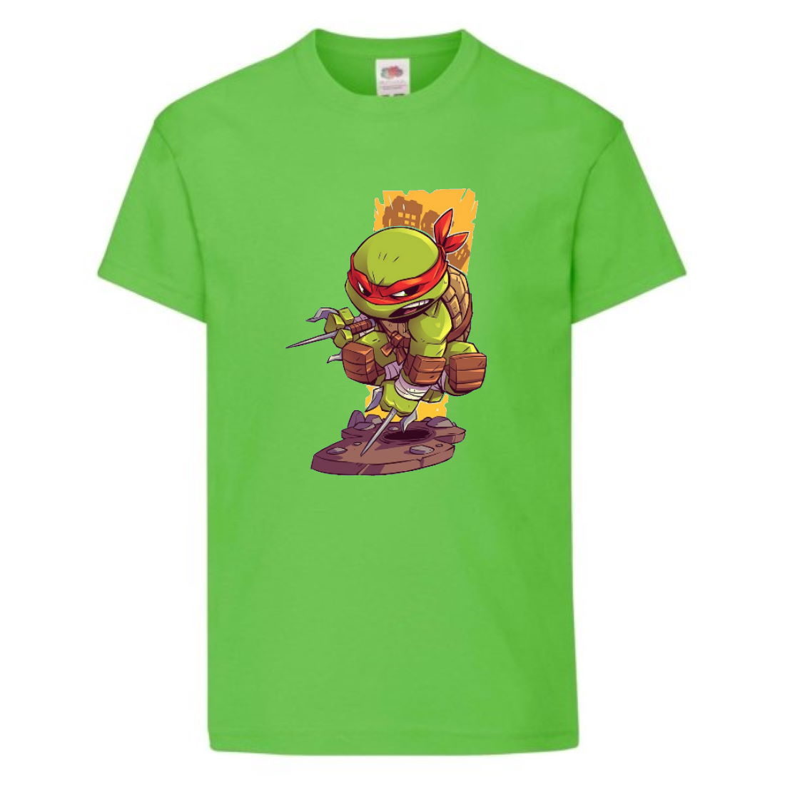 

Футболка детская Черепашки Ниндзя 0016 (Ninja Turtles) светлозеленая (NTS lgrn 0016) 104 см