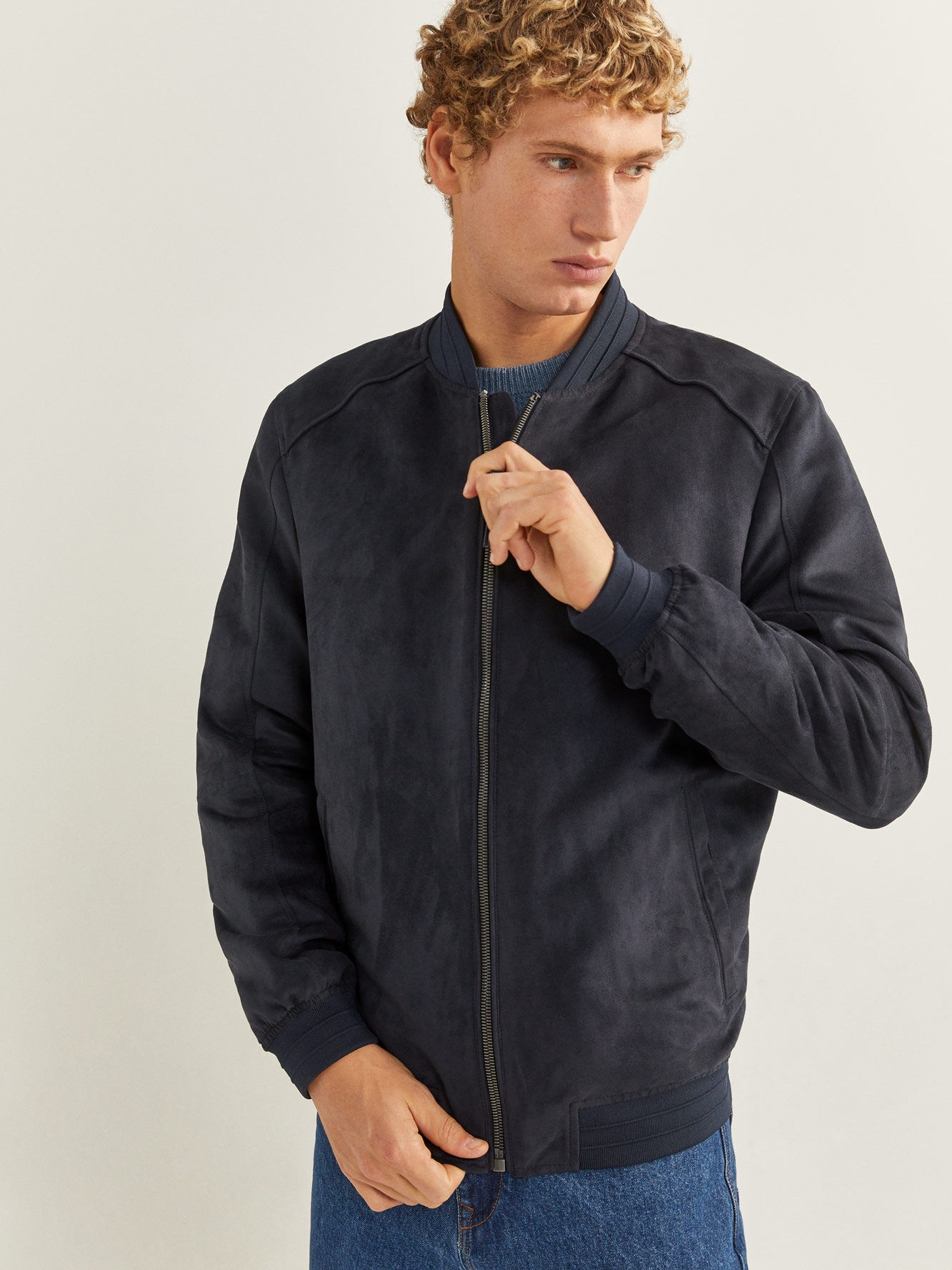 

Бомбер Springfield 489239-11 L Синий