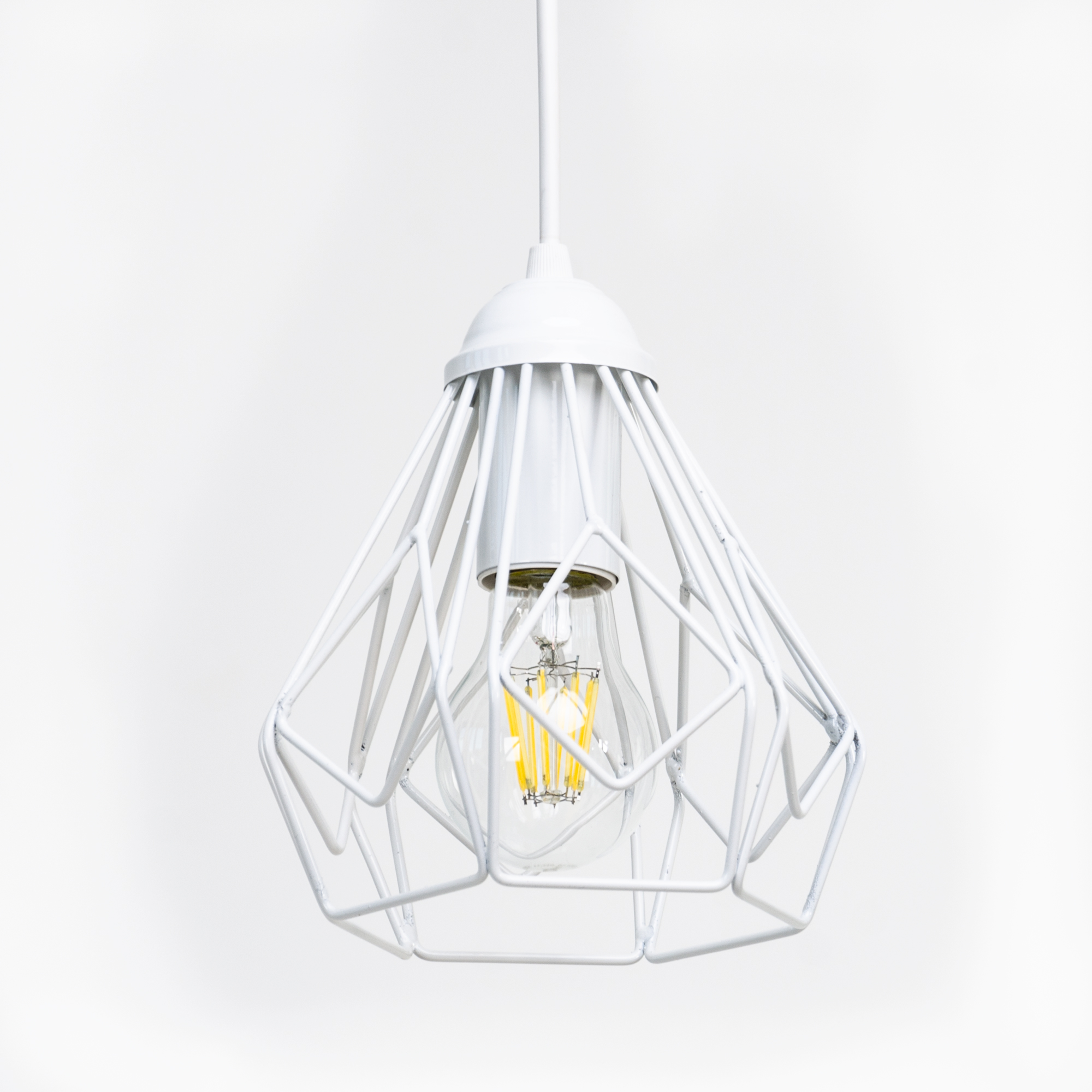 

Потолочный подвесной светильник Atma Light серии Bevel P165 White