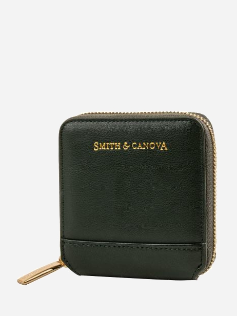 

Женский кошелек кожаный Smith & Canova FUL-26812-DRGREEN Зеленый