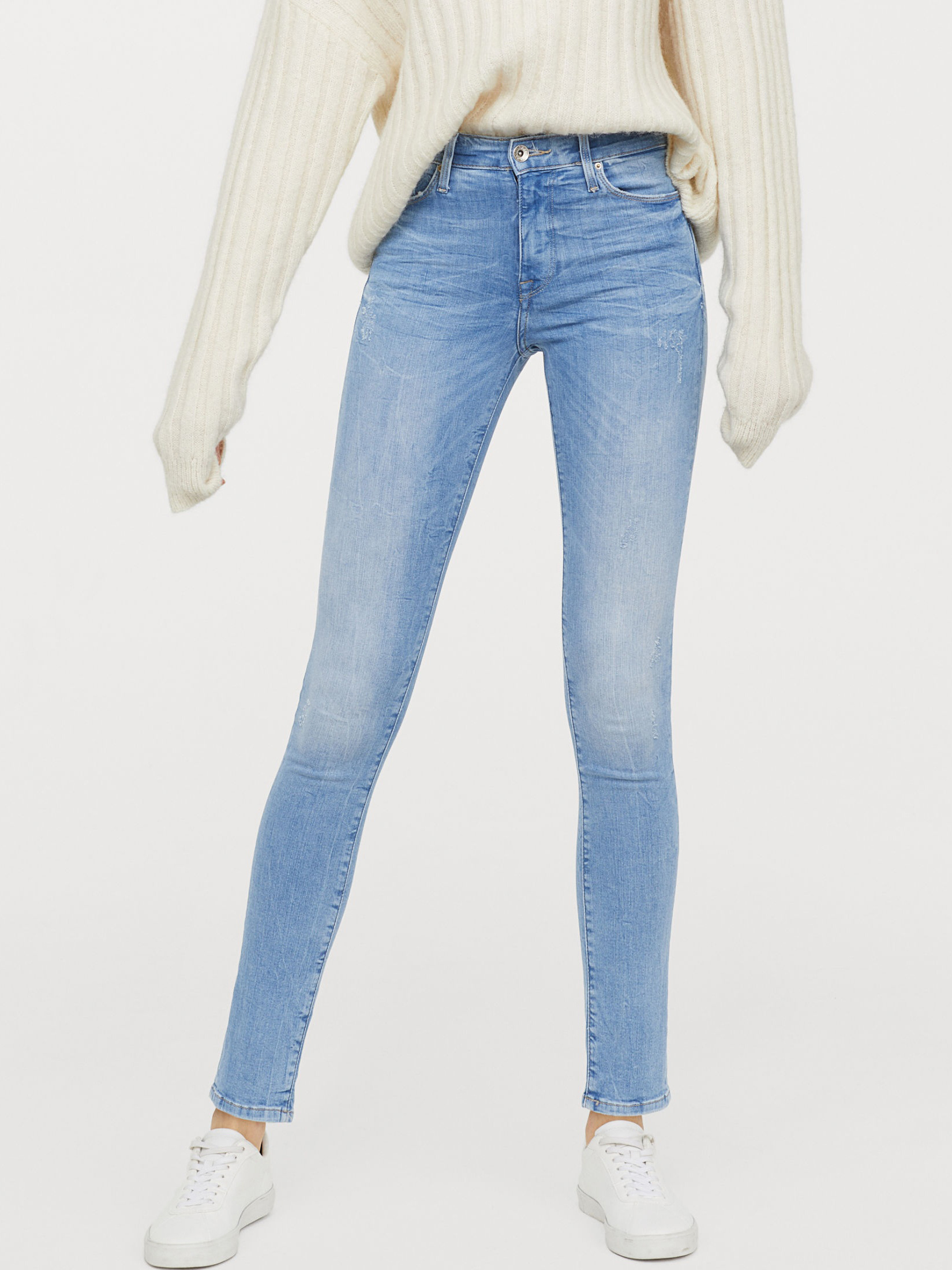 

Джинсы H&M 3991365RP21 32-32 Светло-голубые