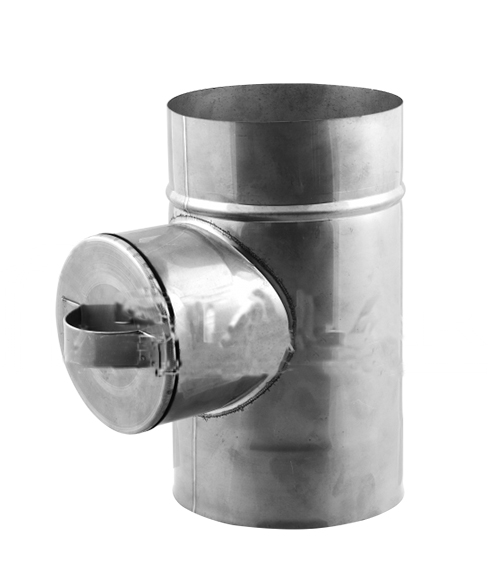 

Дымоходная ревизия одностенная Stalar (Eco mono AISI 201) - диаметр Ø230, толщина 0,8 мм