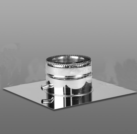 

Дымоходная подставка настенная Stalar - толщина стали 0,5 мм - марка стали 304 - диаметр Ø300/360