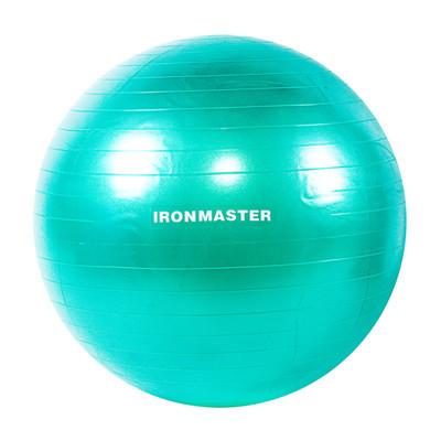 

Мяч для фитнеса 65см бирюзовый Iron Master