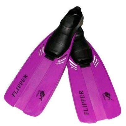 

Ласты для плавания подростковые фиолетовые 36-38 M Dolvor F17SR Flipper