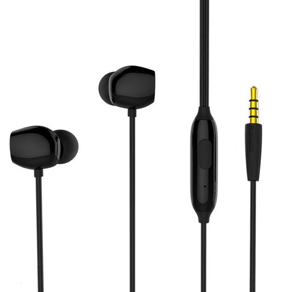 

HF Remax (OR) RM-550 Black (mic + button call answering)