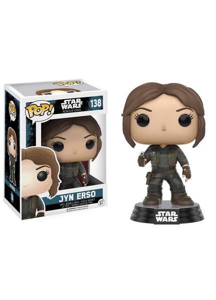 

Фигурка Funko POP Bobble: Star Wars: Rogue One: Jyn Erso Vinyl Figure (138) 10 см