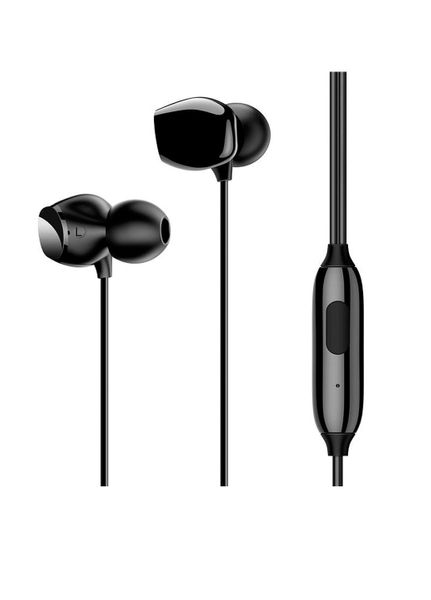 

Наушники вакуумные USAMS EP-28 US-SJ265 3.5 Jack с микрофоном черные Black