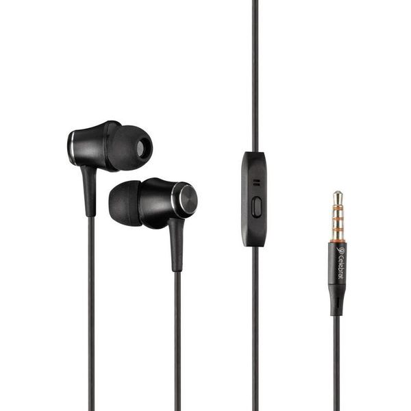 

HF MP3 Celebrat G5 Black + mic + button call answering