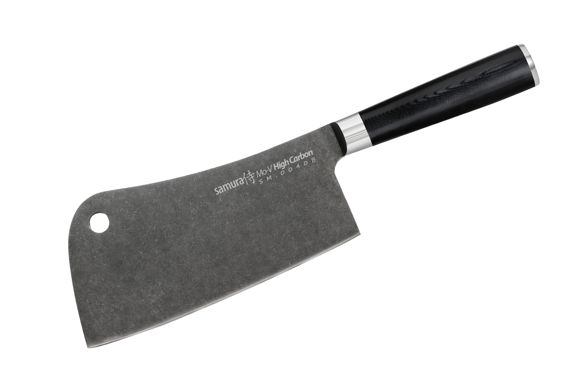 

Топорик кухонный для мяса 180 мм, Samura "MO-V Stonewash" (SM-0040B)