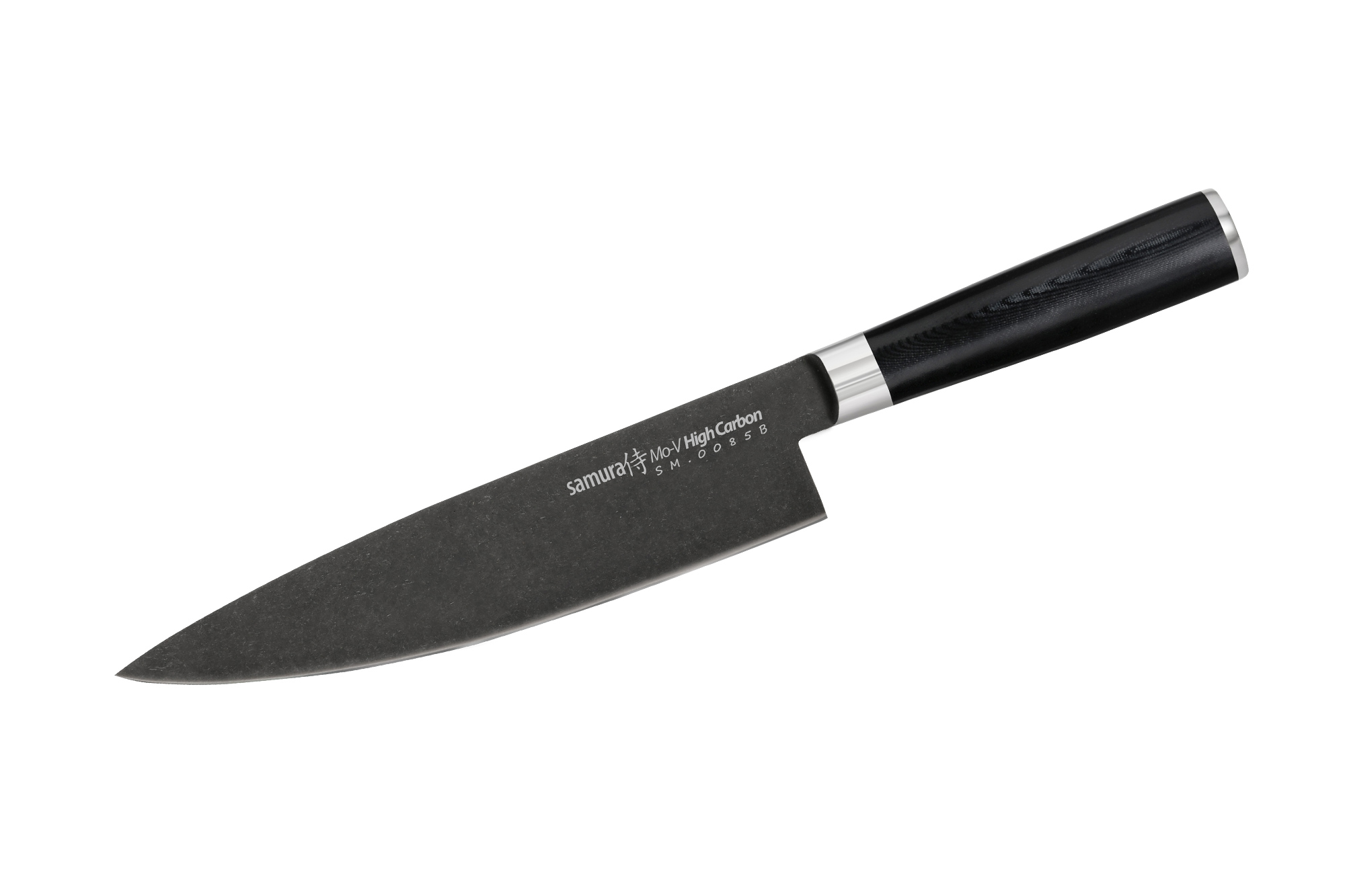 

Нож кухонный Шеф, 200 мм, Samura "MO-V Stonewash" (SM-0085B)