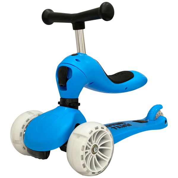 

Трехколесный Самокат Беговел детский Scooter Трансформер 2 в 1 Blue (sc1120)