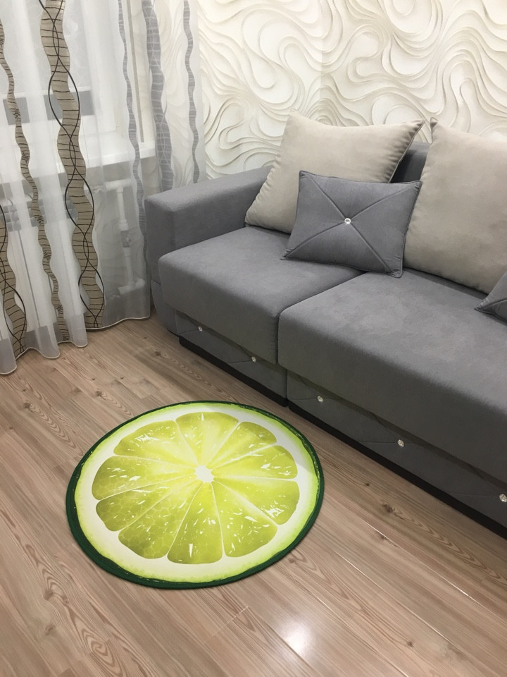 

Ковер 3D Лайм, диаметр 80 см Lime