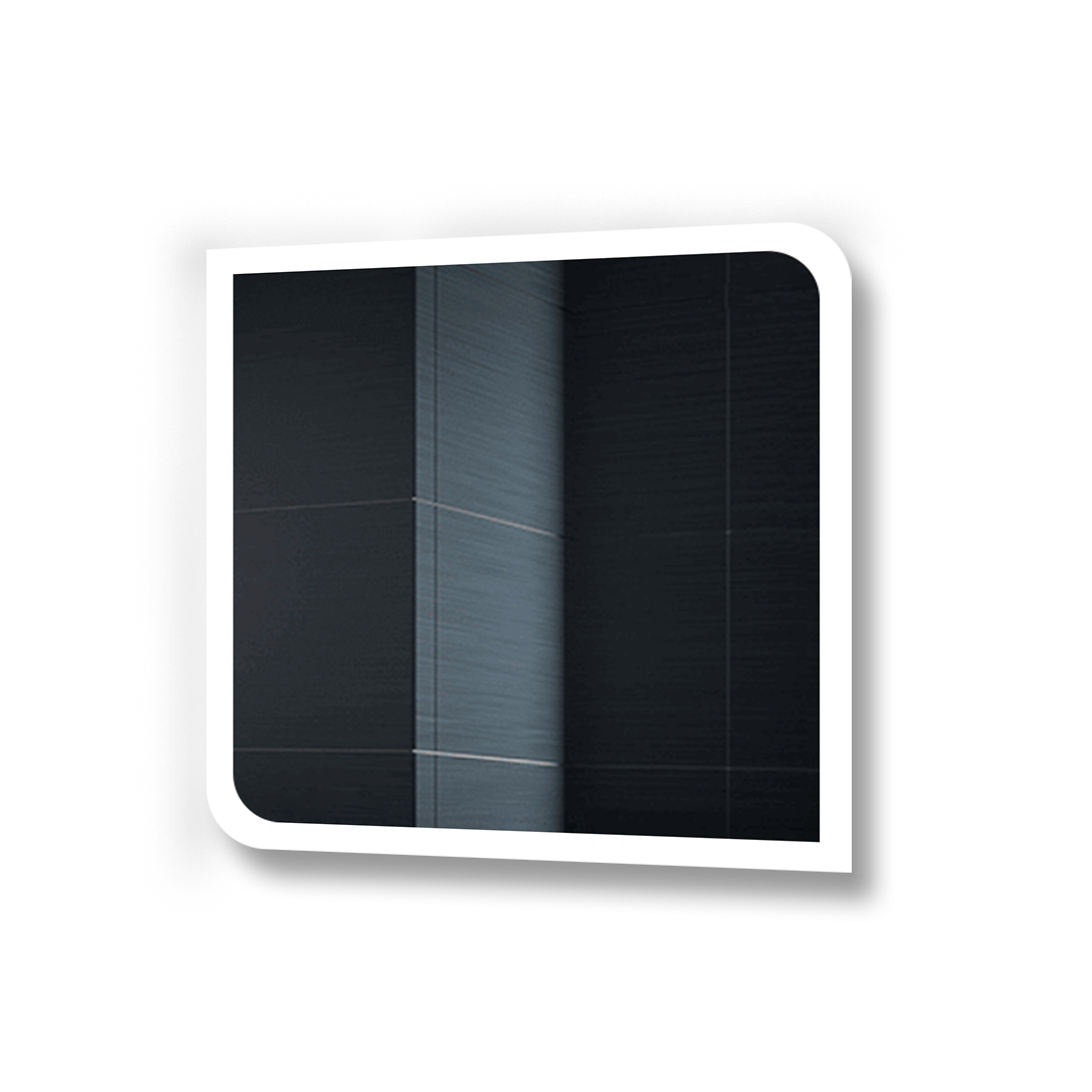 

Зеркало Kruka с Led-подсветкой и механическим выключателем 60x60 см