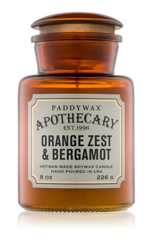 

Paddywax Apothecary Orange Zest Bergamot ароматизована свічка 226 гр