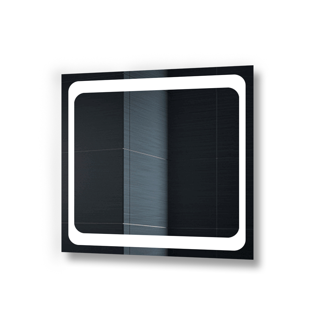 

Зеркало Emma с Led-подсветкой и подогревом Механический выключатель 60x60 см