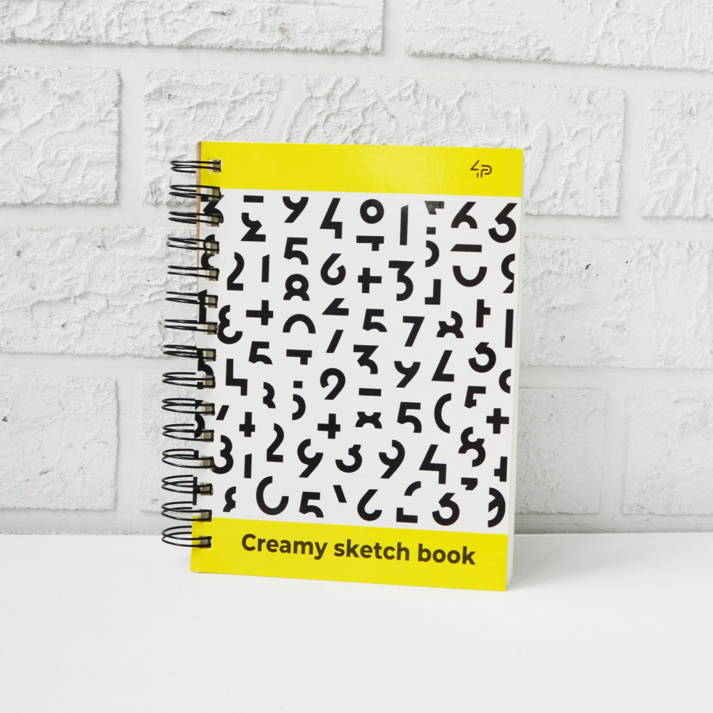 

Скетчбук 4Profi Creamy sketch book two А5 80 листов кремовая бумага 901685