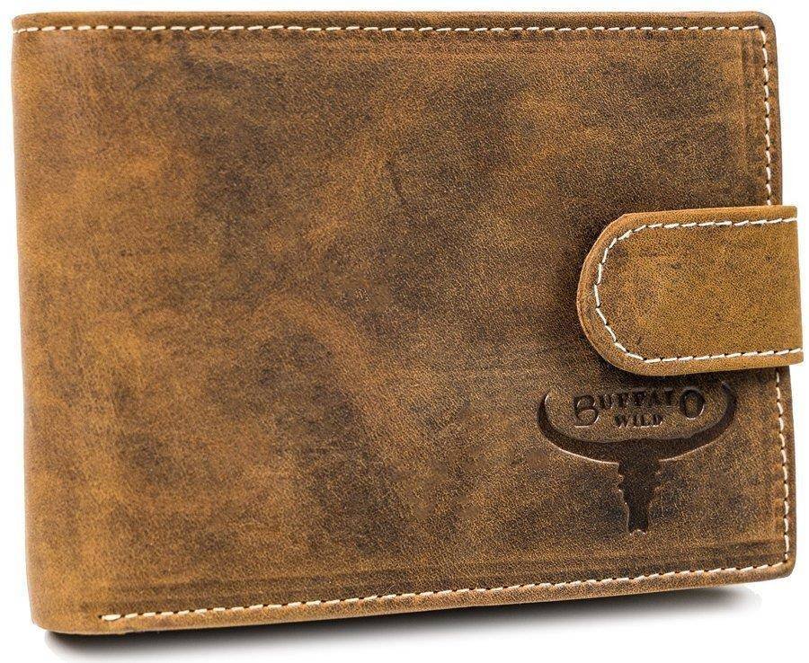 

Кошелек мужской Buffalo Wild RM-02L-HBW TAN