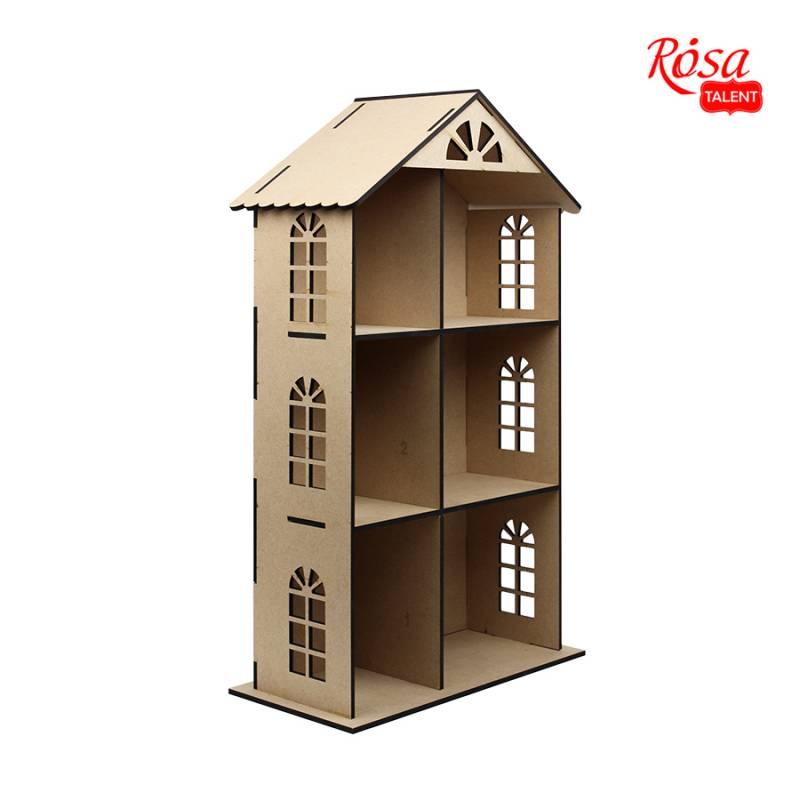 

Кукольный домик ROSA TALENT 70х41х20см трехэтажный (4823098503750)