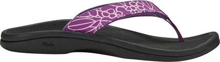 

Женские вьетнамки, сланцы OluKai Ohana Flip Flop Bright Violet/Onyx Synthetic 36