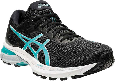 

Женские кроссовки ASICS GT-2000 9 Running Sneaker Black/Techno Cyan 40.5
