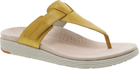 

Женские вьетнамки, сланцы Dansko Cece Thong Sandal Yellow Burnished Calfskin 41