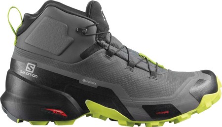 

Мужские кроссовки Salomon Cross Hike Mid GORE-TEX Sneaker Magnet/Black/Lime Punch 42