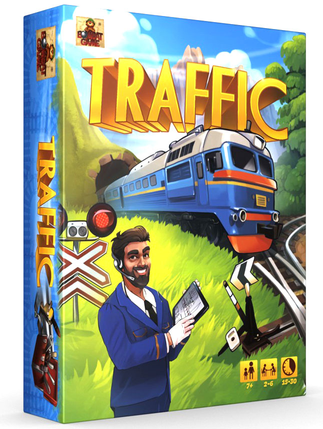 

Настільна гра BombatGame Трафік (Traffic)