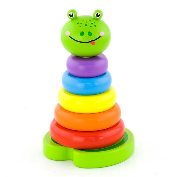 

Пирамидка Viga Toys 'Лягушка' (50258)