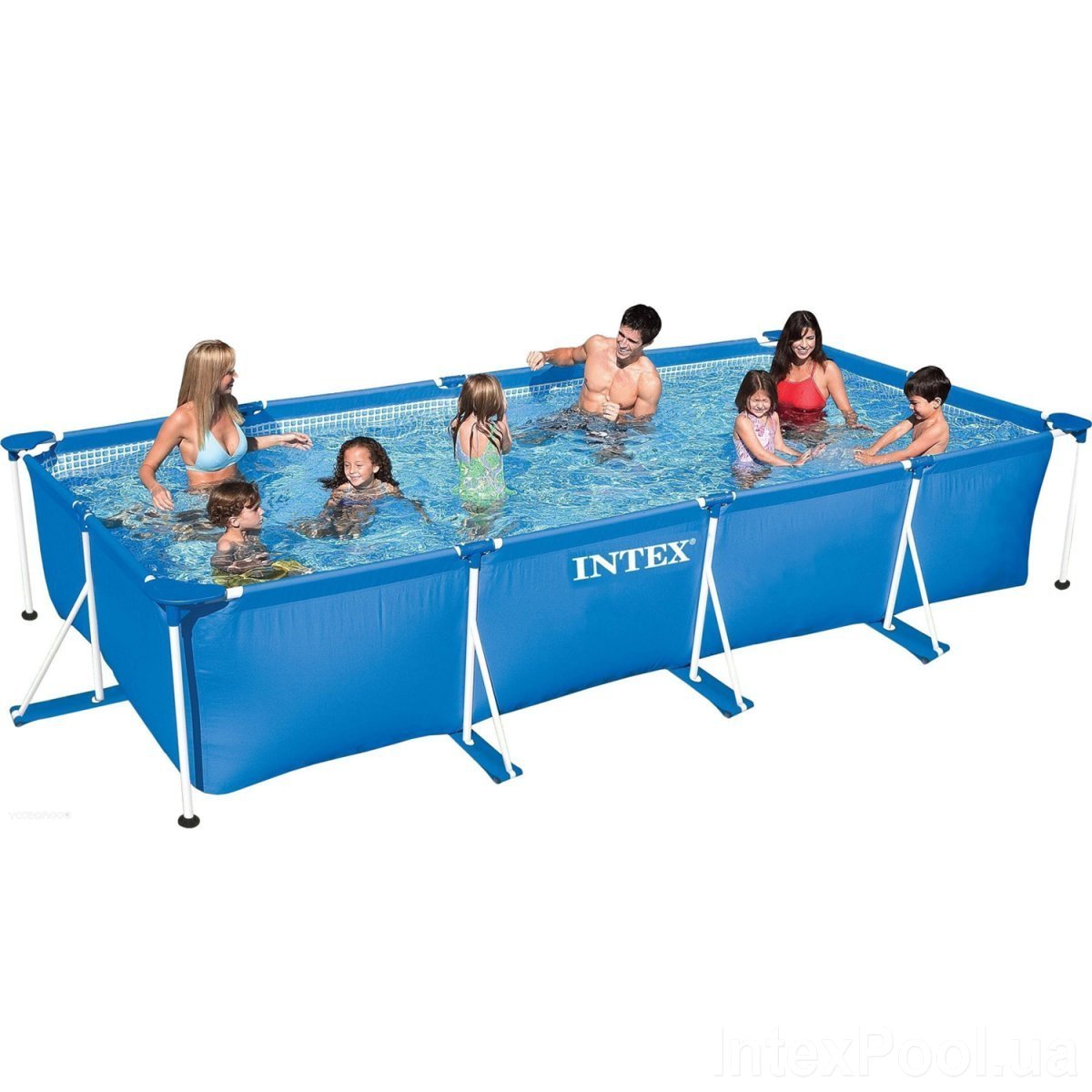 

Каркасный бассейн Intex 28273, 450*220*84 см (объем 7127 л)