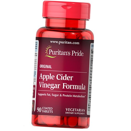 

Яблочный уксус, Apple Cider Vinegar Formula, Puritan's Pride 90таб (72367036)