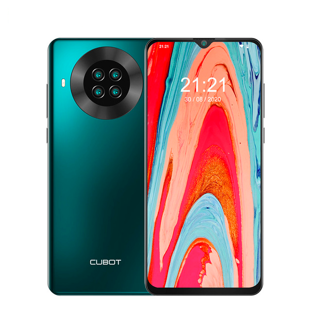 

Мобільний телефон Cubot Note 20 green 3/64Gb 6,5" 4200mAh NFC (909 zp)