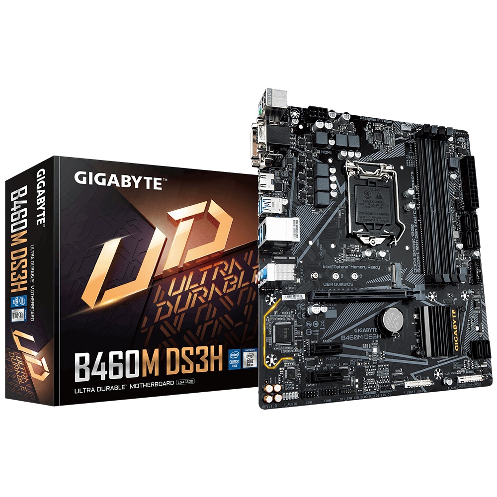 

Материнская плата Gigabyte B460M DS3H Socket 1200