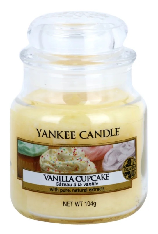 

Yankee Candle Vanilla Cupcake ароматизована свічка 104 гр Classic маленька