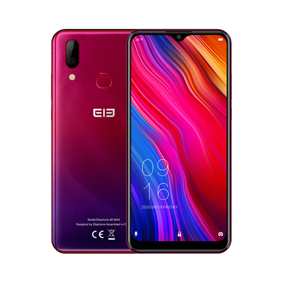 

Мобільний телефон Elephone A6 Max red 4/64gb 6.53" 3950mAh (186 zp)