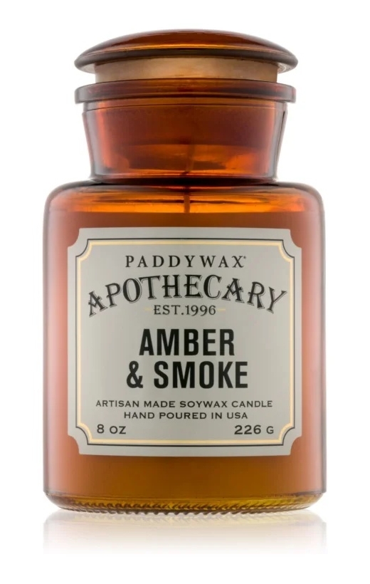 

Paddywax Apothecary Amber Smoke ароматизована свічка 226 гр