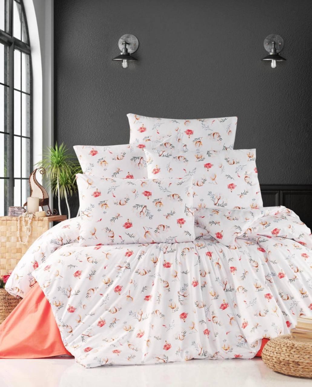 

Постельное белье Nova Postil Cotton Flower евро комплект