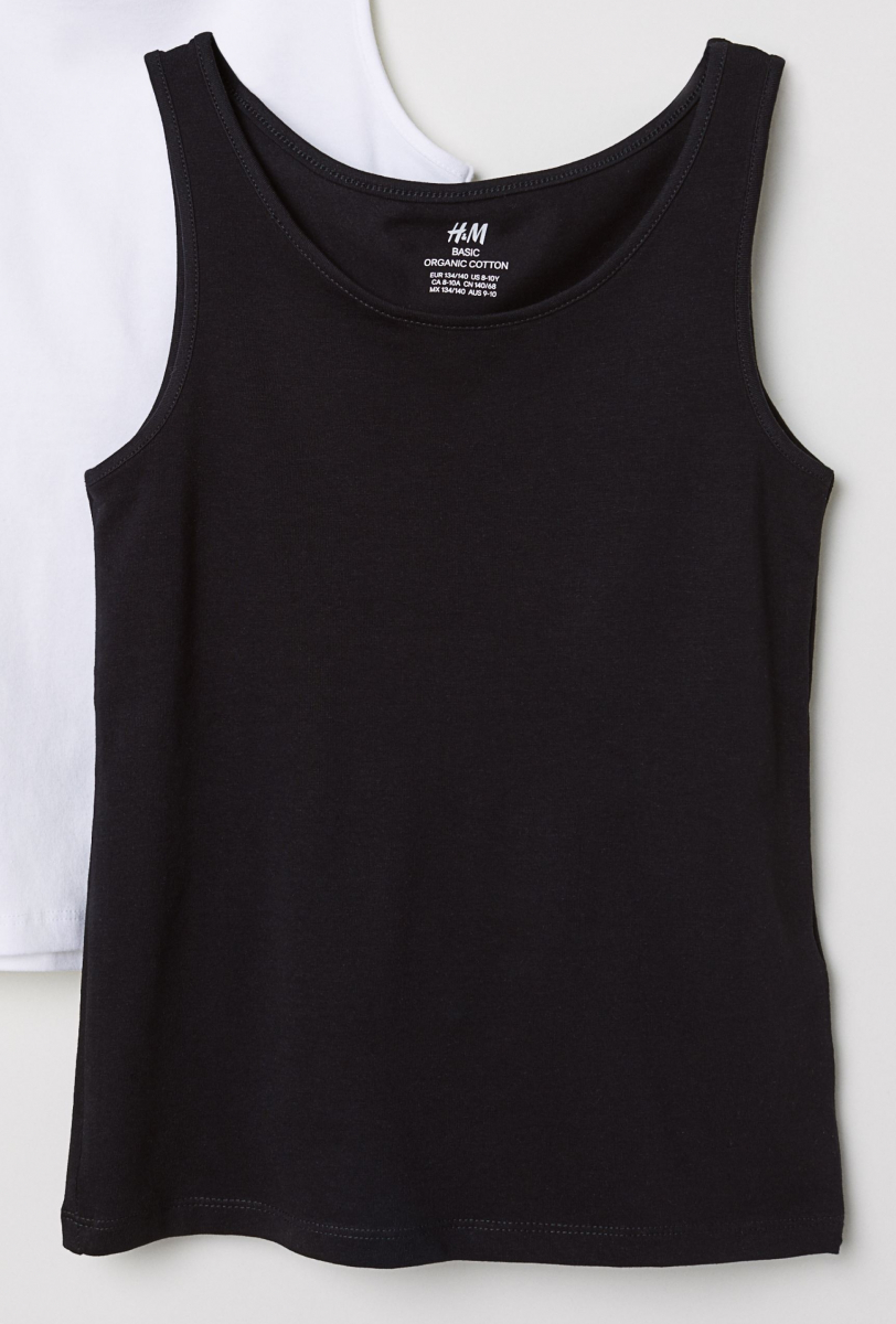 

Майка H&M 0194270002 146-152 СМ Черный 64046