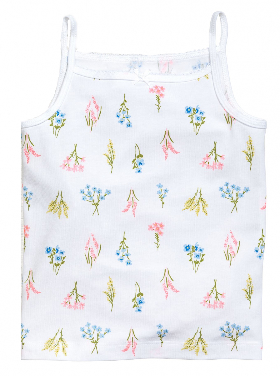 

Майка H&M 0257430018 98 см, 104 см Белый 64238